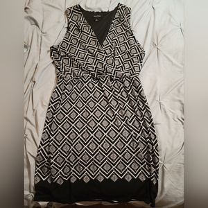 Black House White Market black & white dress. Large.